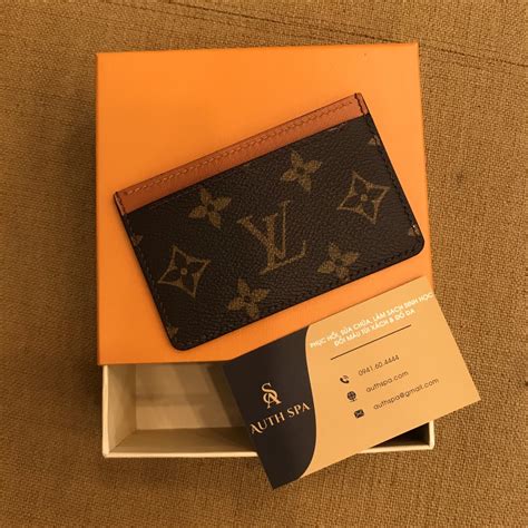 louis vuitton card holder real